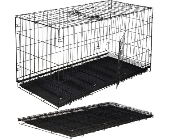 Клетка для собаки Springos PA1082, 130х60х70 см Citas preces