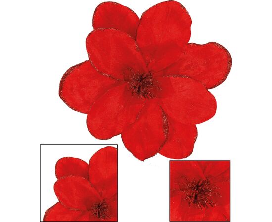 Springos magnolijas zieds 26 x 21 cm  CA1230 Искусственные цветы и растения