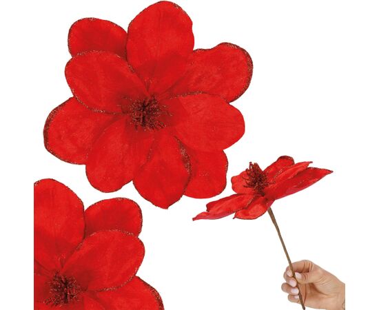 Springos magnolijas zieds 26 x 21 cm  CA1230 Искусственные цветы и растения