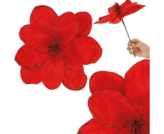 Springos magnolijas zieds 26 x 21 cm  CA1230 Искусственные цветы и растения