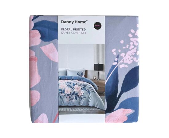 Duvet cover set LA ROANA 140x200cm 1pc, 50x75cm 1pc Новинки Для дома и сада 