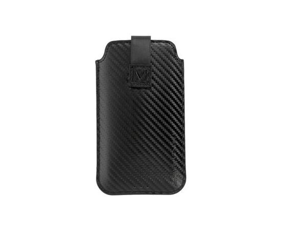 iLike Universal  Carbon Pocket Case L Black Neoriģinālie Maciņi