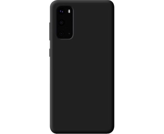 Evelatus Samsung  Galaxy S20 Premium Soft Touch Silicone Case Black Neoriģinālie Maciņi