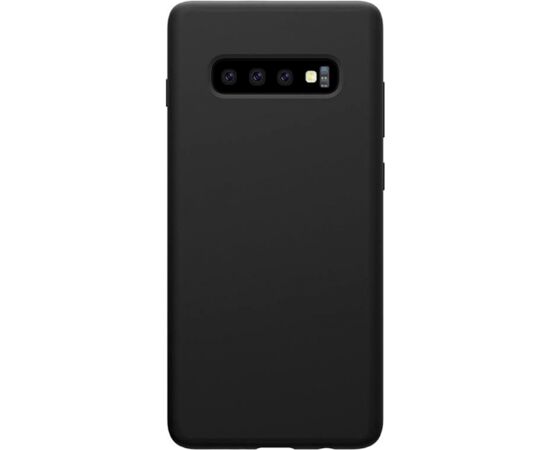 Evelatus Samsung  Galaxy S10 Premium Soft Touch Silicone Case Black Neoriģinālie Maciņi