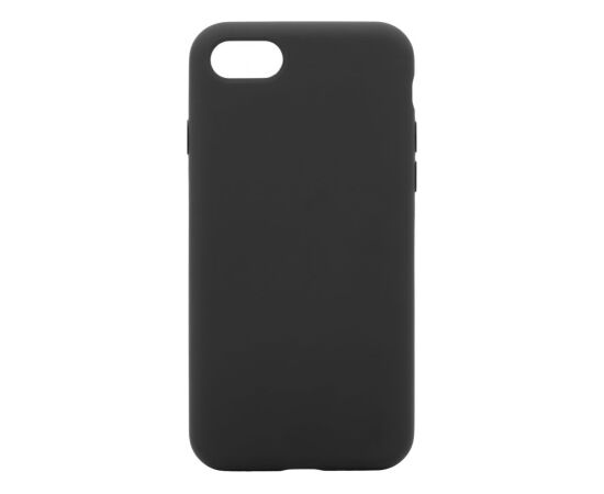 Evelatus Apple  iPhone 7/8/SE2022 Premium Soft Touch Silicone Case Black Neoriģinālie Maciņi