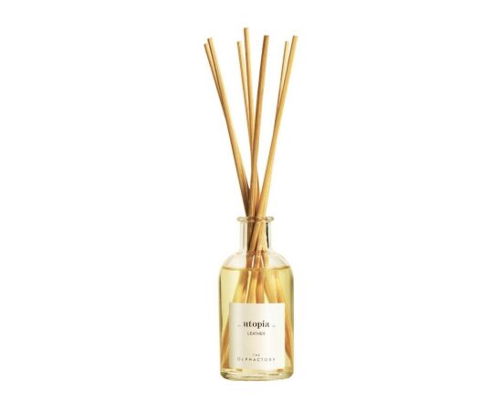 The Olphactory, Utopia Leather, Fragrance Sticks, Aroma Reed Diffuser, 100 ml Telpu aromāti