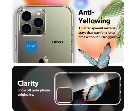 Case X-Level Antislip/O2 Samsung A366 A36 5G clear Neoriģinālie Maciņi
