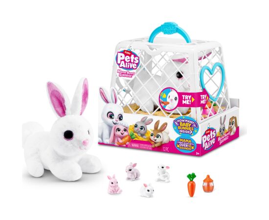 PETS ALIVE Игровой набор Mama&Baby Surprise Bunny Новости - Детские товары