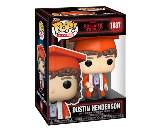FUNKO POP! Vinyl: Фигурка: TV: Stranger Things S5 - Dustin (Graduation) Фигурки и герои