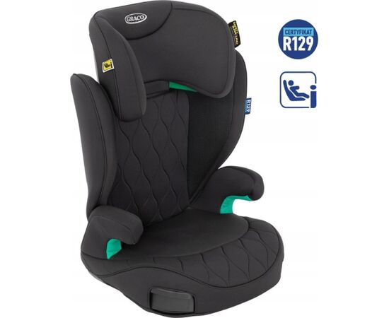 Fotelik samochodowy Graco GRACO FOTELIK AFFIX R129 MIDNIGHT Jaunumi, Bērnu preces