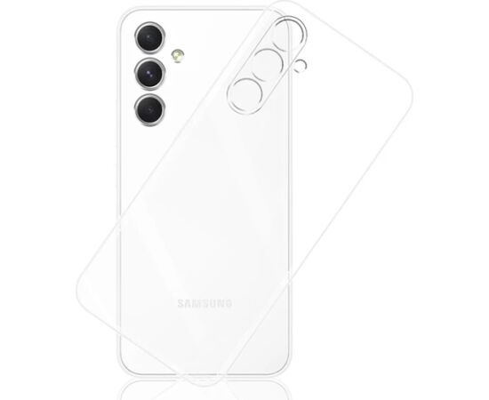 Mocco Original Clear Case 2mm Aizmugurējais Silikona Apvalks Priekš Samsung Galaxy S24 Neoriģinālie Maciņi