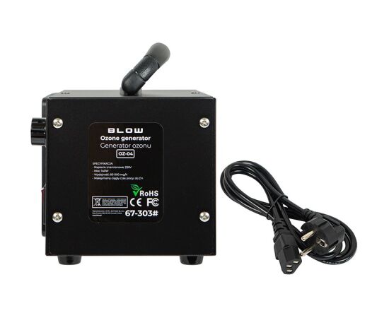BLOW OZ-04 ozonators 60 000 mg/h 140 W Gaisa attīrītāji