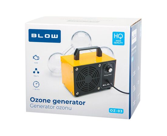 Ozone generator BLOW OZ-03 ozonator 60,000 mg/h 140W Gaisa attīrītāji