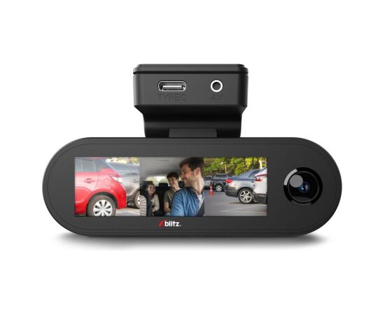 XBLITZ VECTOR 3CH 3-CHANNEL DVR WITH REARVIEW CAMERA, Wi-Fi, AND GPS Video reģistratori