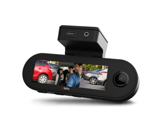 XBLITZ VECTOR 3CH 3-CHANNEL DVR WITH REARVIEW CAMERA, Wi-Fi, AND GPS Video reģistratori
