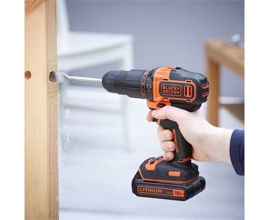 Black&decker Black & Decker BDCHD18-QW drill Black,Orange 1400 RPM Новинки Для дома и сада 