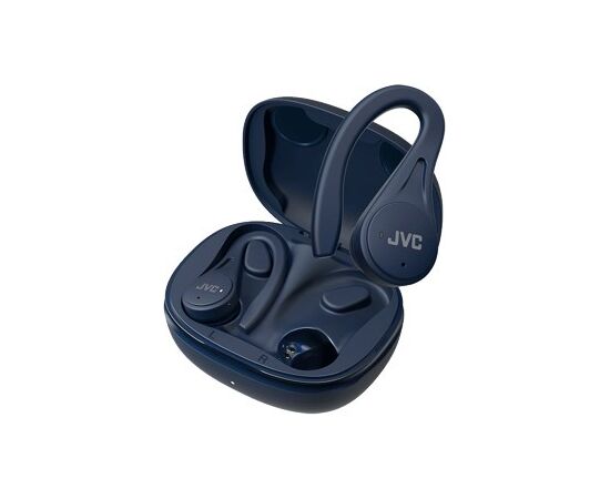 JVC HA-EC25TAU - in-ear headphones, blue Bluetooth гарнитура