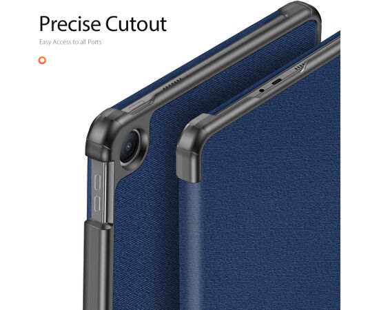 Case Dux Ducis Domo Xiaomi Redmi Pad 2 SE 9.7 dark blue Maki Planšetdatoriem