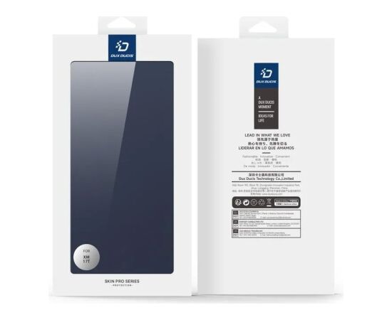Case Dux Ducis Skin Pro Xiaomi 17T dark blue Neoriģinālie Maciņi