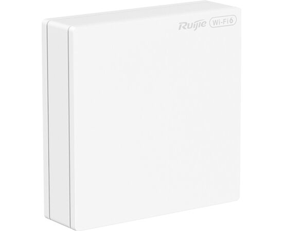 Ruijie Reyee RG-RAP62 wall lite | Access Point, 2 port, 1xPoE IN, 2xGE, WiFi 6, 2,4GHz/5GHz, AX3000, 2x4,4dBi, , Roaming, Cloud, Mesh Access Points