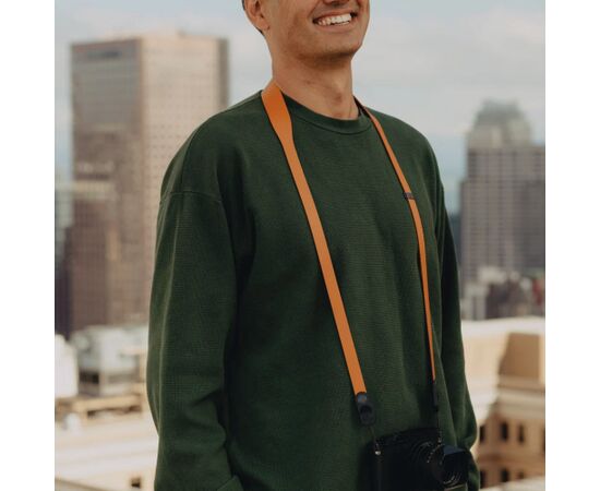 Peak Design camera strap Form Leather Long, amber Foto - Video somas