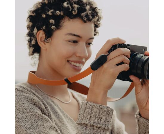 Peak Design camera strap Form Leather Short, amber Foto - Video somas