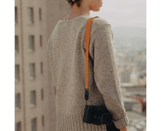 Peak Design camera strap Form Leather Short, amber Foto - Video somas