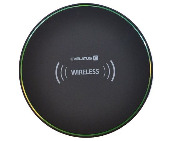 Evelatus Universal  Wireless Charger EWC02 Black Bezvadu telefonu lādētāji