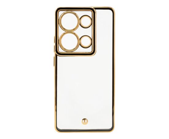 iLike Xiaomi  Redmi Note 13 Pro 5G TPU+PC With Camera Protective Transparent Black Neoriģinālie Maciņi
