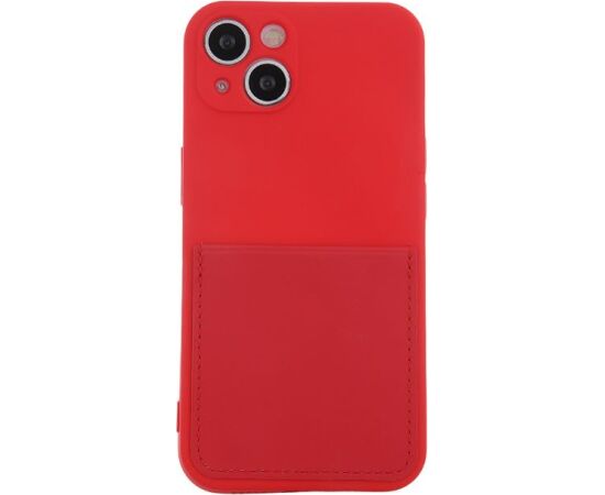 iLike -  Card Cover case for Samsung Galaxy A13 4G red Neoriģinālie Maciņi