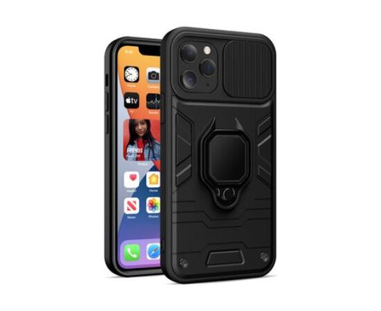 iLike Apple  IPHONE 14 PRO MAX RING LENS CASE Black Чехлы - альтернативные