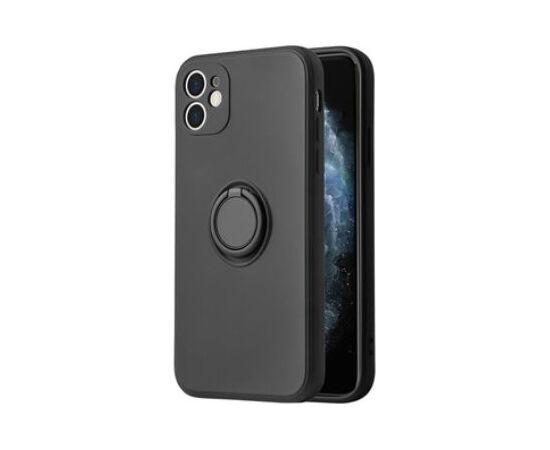 iLike Apple  IPHONE 13 PRO SILICONE RING Black Чехлы - альтернативные