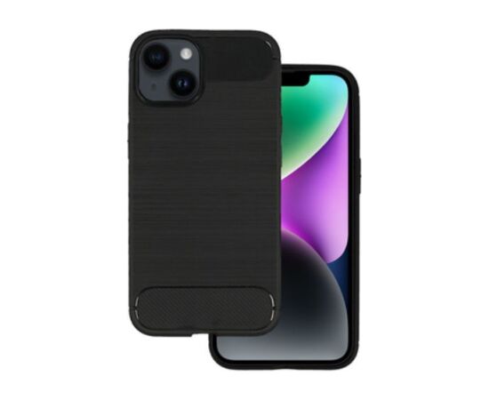 iLike Apple  IPHONE 14 BACK CASE CARBON Black Чехлы - альтернативные
