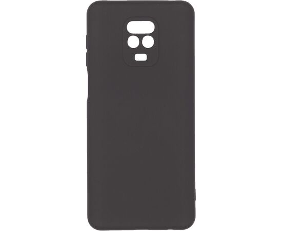 Evelatus Xiaomi  Xiaomi Redmi Note 9 Pro / Redmi Note 9S Nano Silicone Case Soft Touch TPU Black Neoriģinālie Maciņi