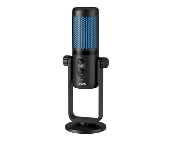 BOYA BY-PM740 wireless microphone with 4 directional characteristics 2.4 GHz mini jack 3.5 mm USB-A - black Mikrofoni