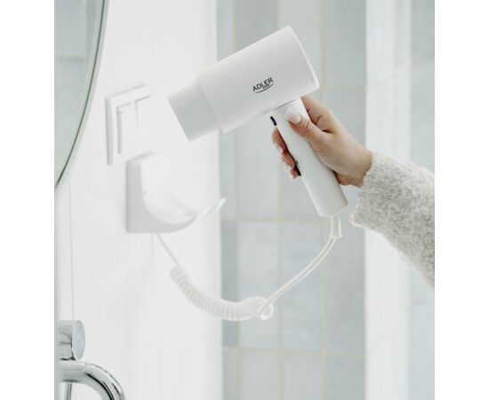Adler AD 2285w Hotel hair dryer white Matu fēni