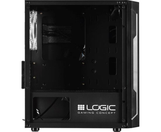 Logic 3 LOGIC ARAMIS ARGB Mini USB 3.0 enclosure Datoru korpusi