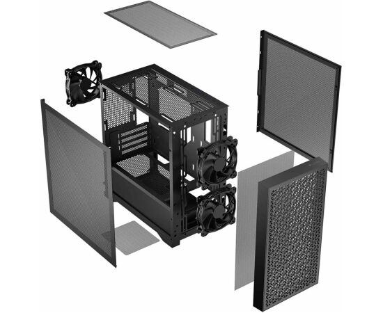 Logic 3 Logic DART PRO MINI USB-C PC Case Black Корпуса