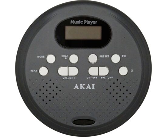 AKAI Przenośny odtwarzacz płyt CD ACDP-200 PLUS Jaunumi - Audio-Video