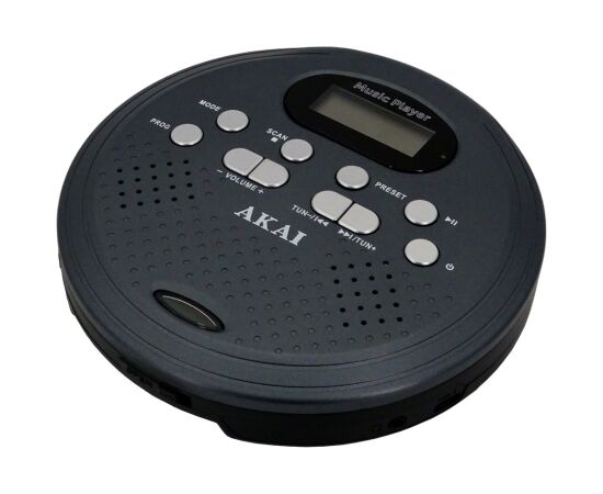 AKAI Przenośny odtwarzacz płyt CD ACDP-200 PLUS Jaunumi - Audio-Video