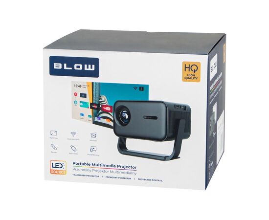 BLOW AndroidTV FullHD MaxView portable projector white Проекторы