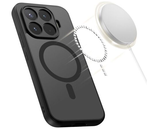 Case Tech-Protect Magmat Magsafe Xiaomi 17T Pro black Neoriģinālie Maciņi
