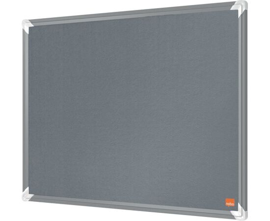 Nobo nobo Tablica filcowa Premium Plus, 60x45 cm, szara Белые доски