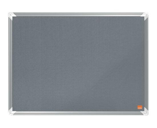 Nobo nobo Tablica filcowa Premium Plus, 60x45 cm, szara Белые доски