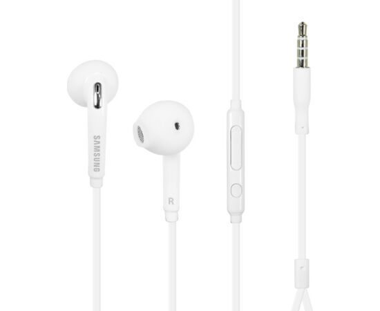 Samsung EO-EG920BW Austiņas ar mikrofonu / Pulti / 3.5mm / 1.2m (OEM) Austiņas