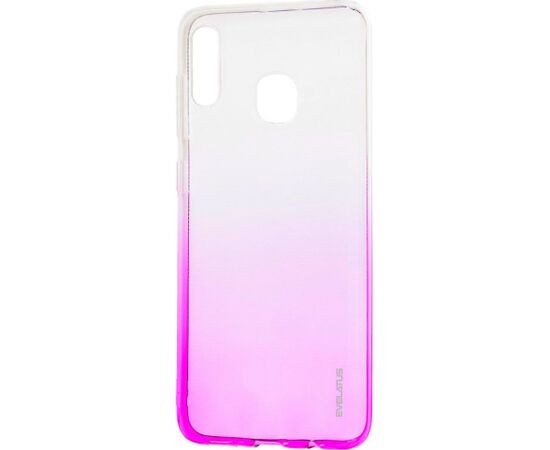 Evelatus Samsung  Galaxy A20e Gradient TPU Case Rose Red Чехлы - альтернативные