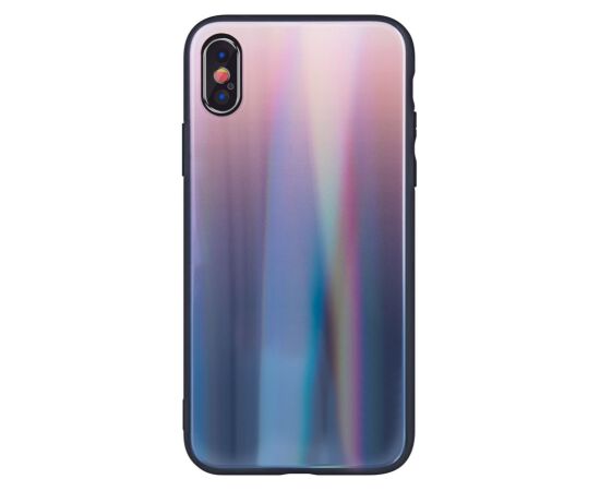 iLike Apple  iPhone 7 Plus / iPhone 8 Plus  Aurora Glass case Brown Black Neoriģinālie Maciņi