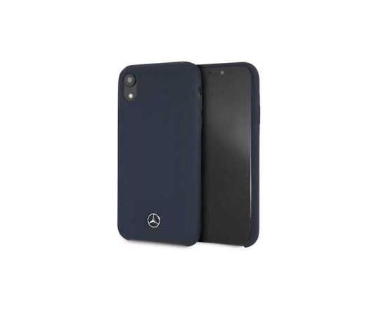 Mercedes-Benz Apple  iPhone XR Liquid Silicone Case Navy Neoriģinālie Maciņi