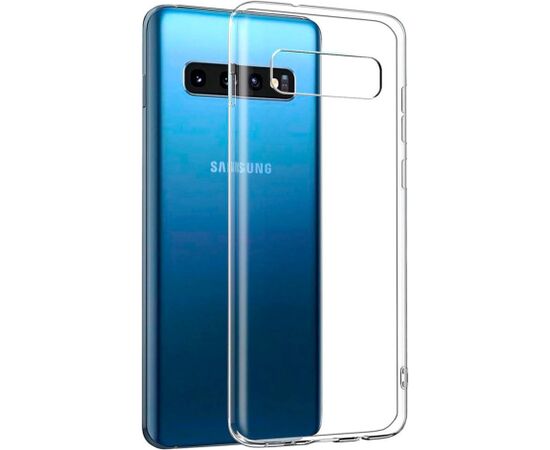 Evelatus Samsung  Galaxy S10 Plus Silicone Case 1.5mm TPU Transparent Neoriģinālie Maciņi
