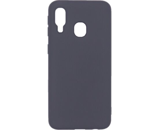Evelatus Samsung  Galaxy A40 Nano Silicone Case Soft Touch TPU Black Neoriģinālie Maciņi